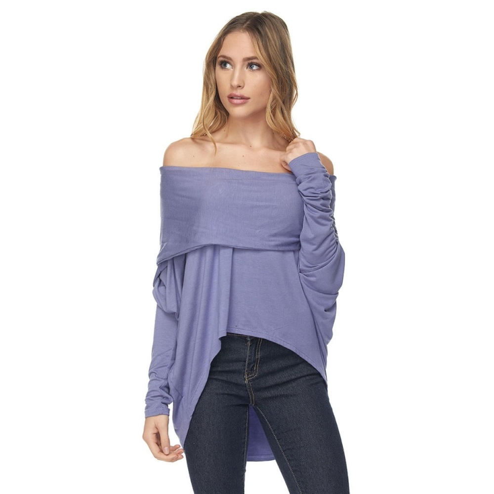 Off shoulder casual top